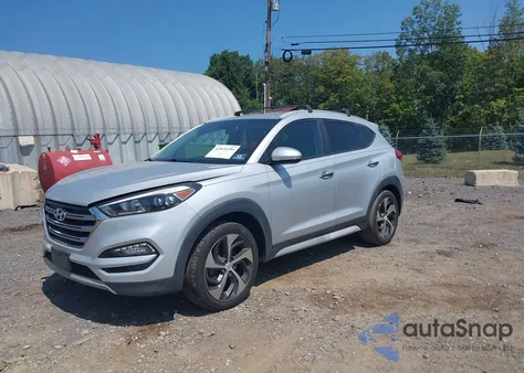 2017 Hyundai Tucson Limited from USA, damaged, VIN KM8J3CA21HU381144